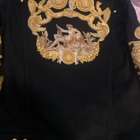 Versace Barocco Baroque denim jean jacket - Picture 6 of 16
